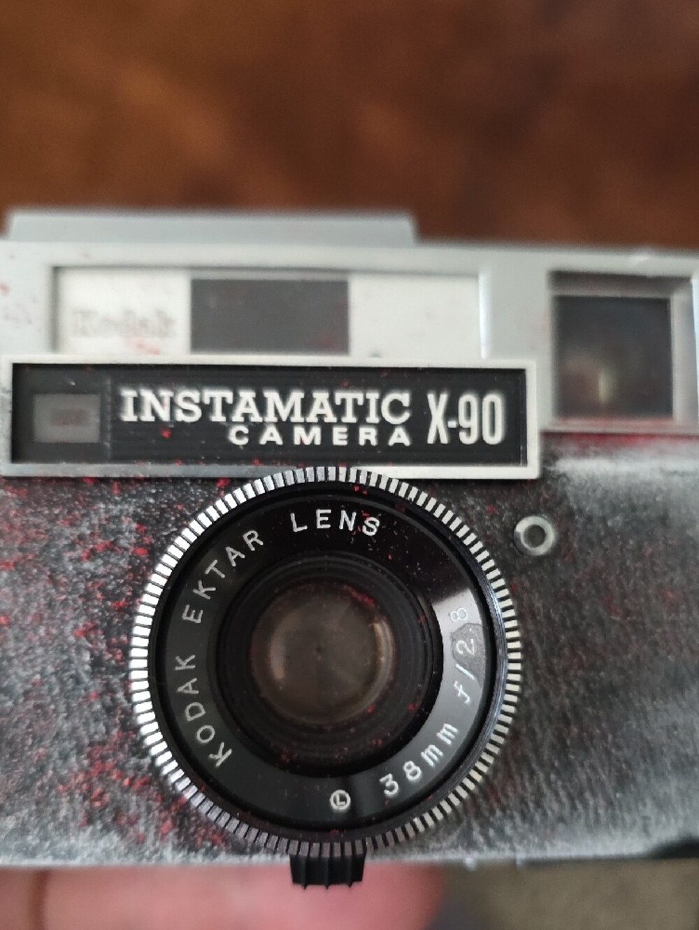 Kodak Instamatic X-90 Chrome and Black Compact Camera - Picture 2 of 4